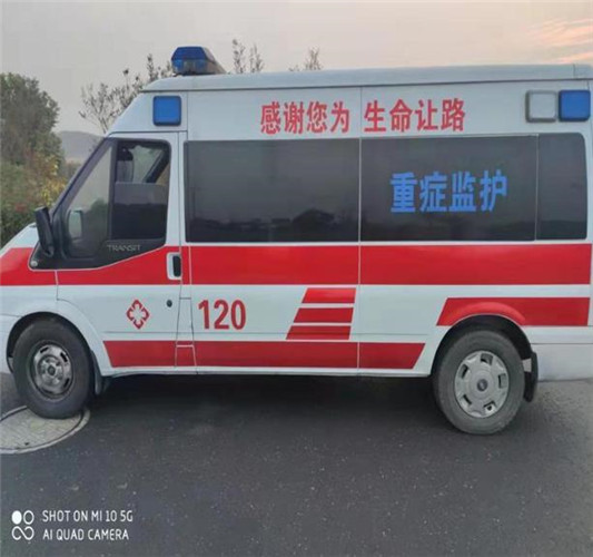 黄州救护车出租服务案例3